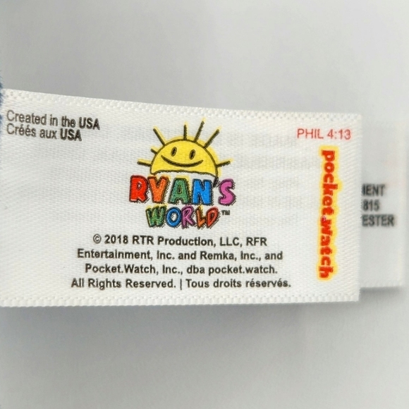 Ryan's World - 6" Combo Panda Plushy - Picture 3 of 3